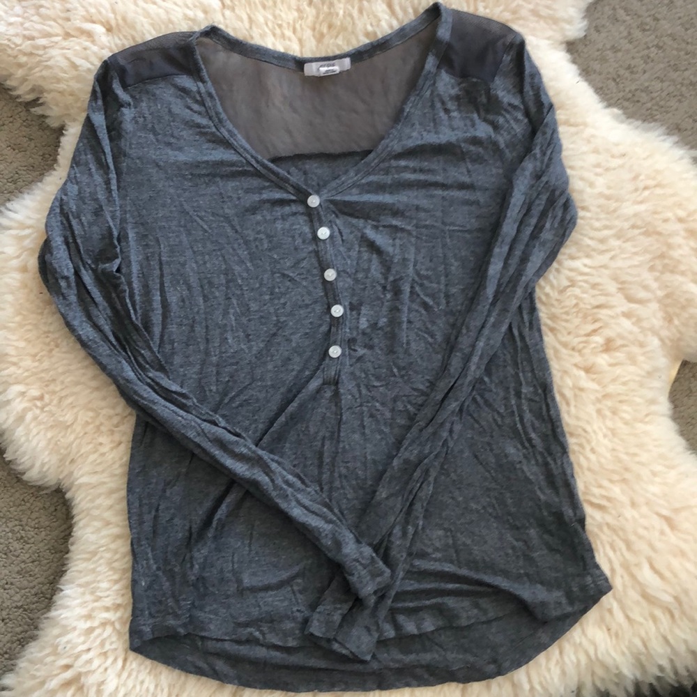 Lone sleeve Henley from ardene